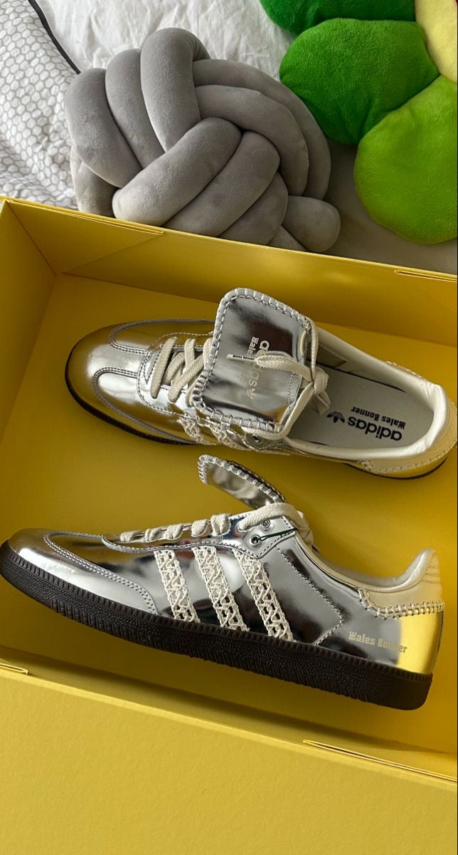 Adidas Samba Wales Bonner Gümüş