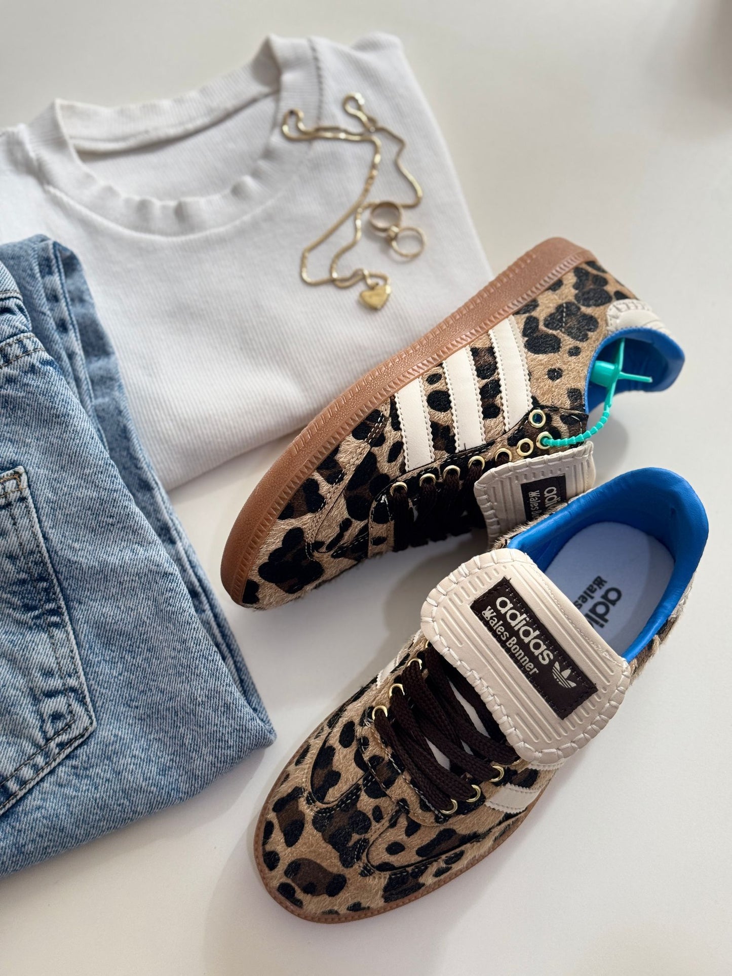 Adidas Samba Wales Bonner Leopar