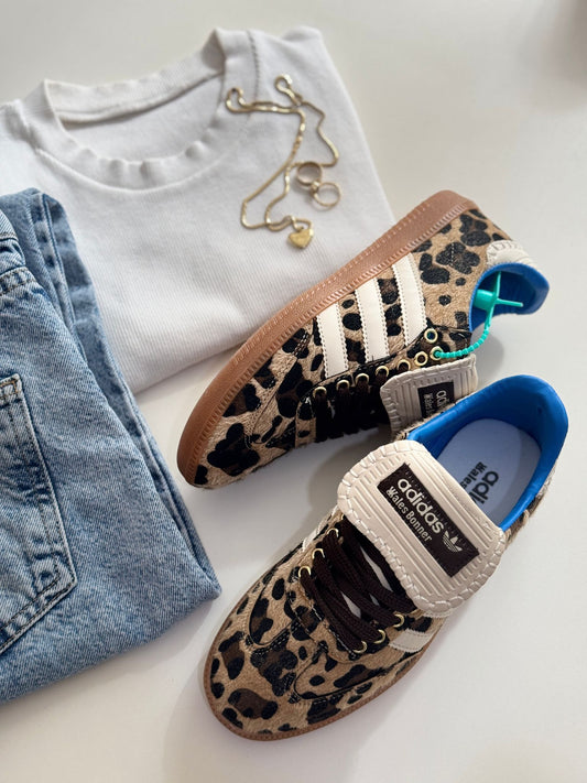 Adidas Samba Wales Bonner Leopar