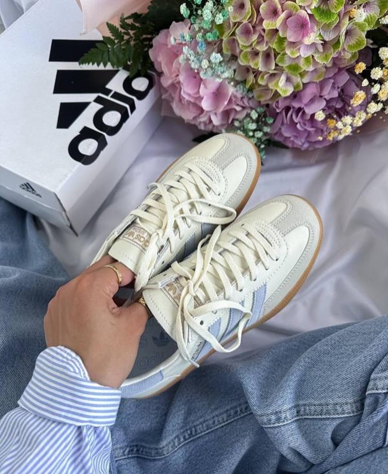 Adidas Spezial Beyaz Mavi