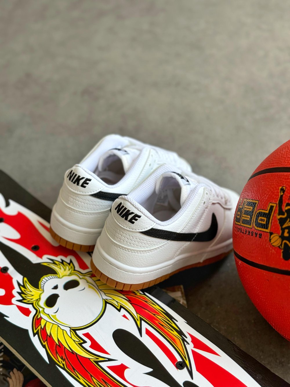 Dunk Premium İthal - Beyaz Siyah