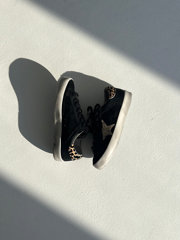 Golden Goose Siyah Leopar