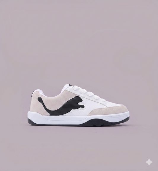 Lifestyle Beyaz Siyah Sneaker