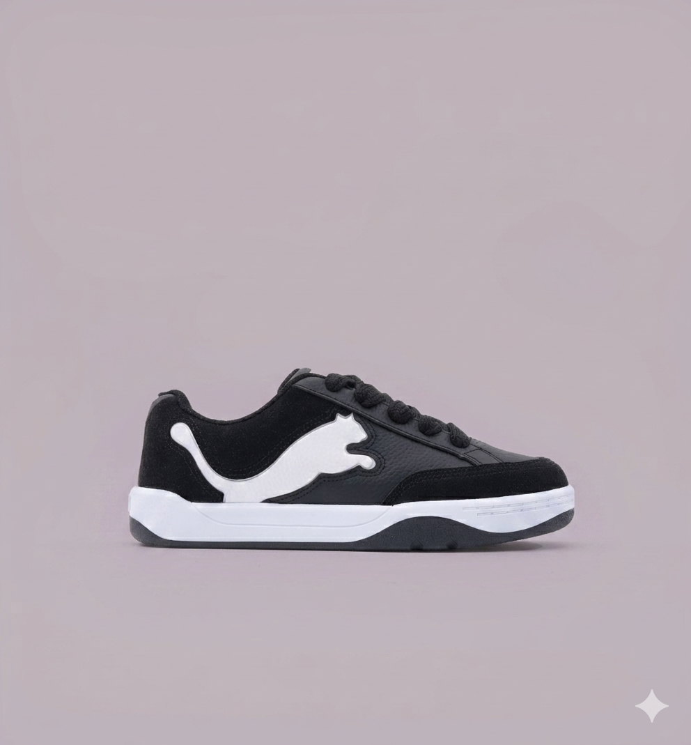 Lifestyle Siyah Beyaz Sneaker