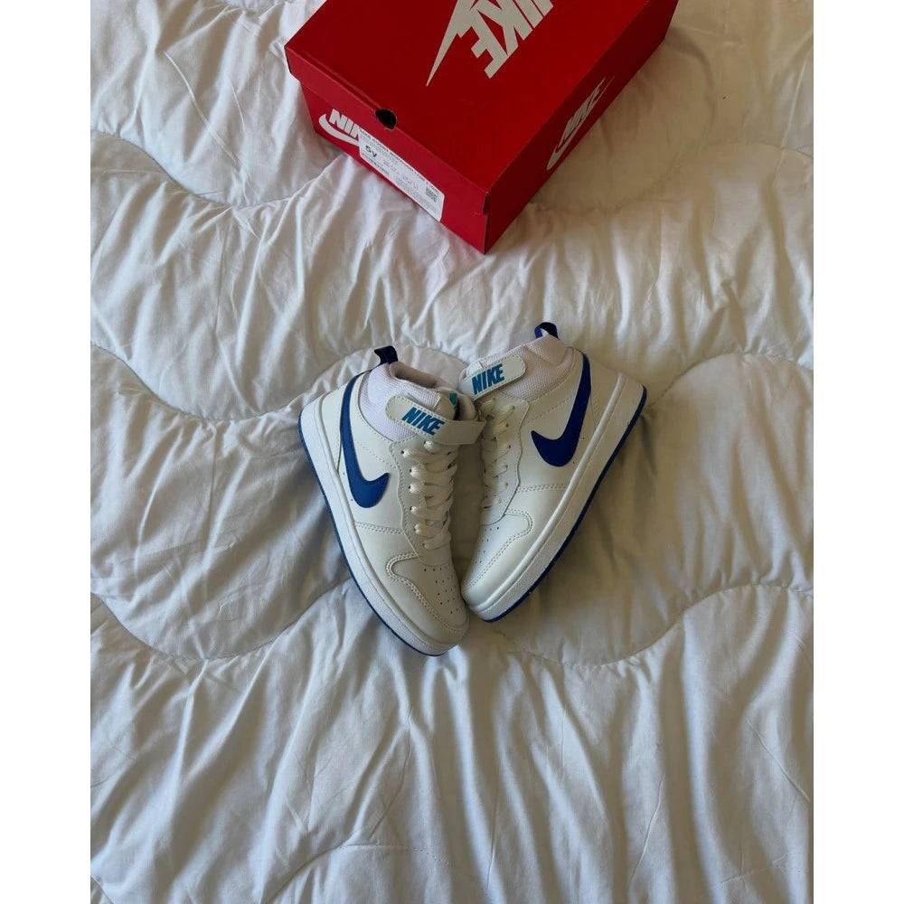 Nike Court Borough Beyaz Mavi