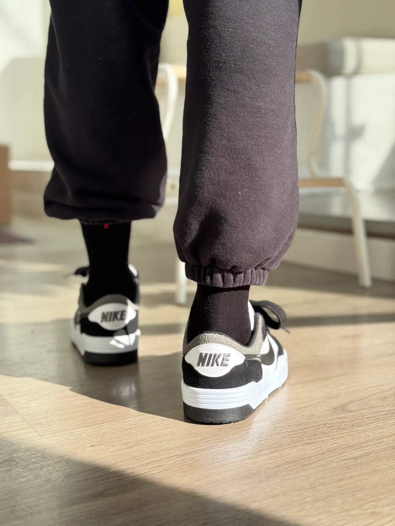 Step Run Siyah Beyaz